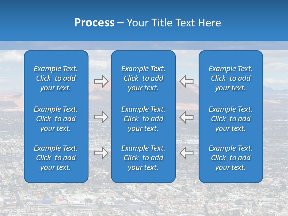 Luxury Landscape Road PowerPoint Template