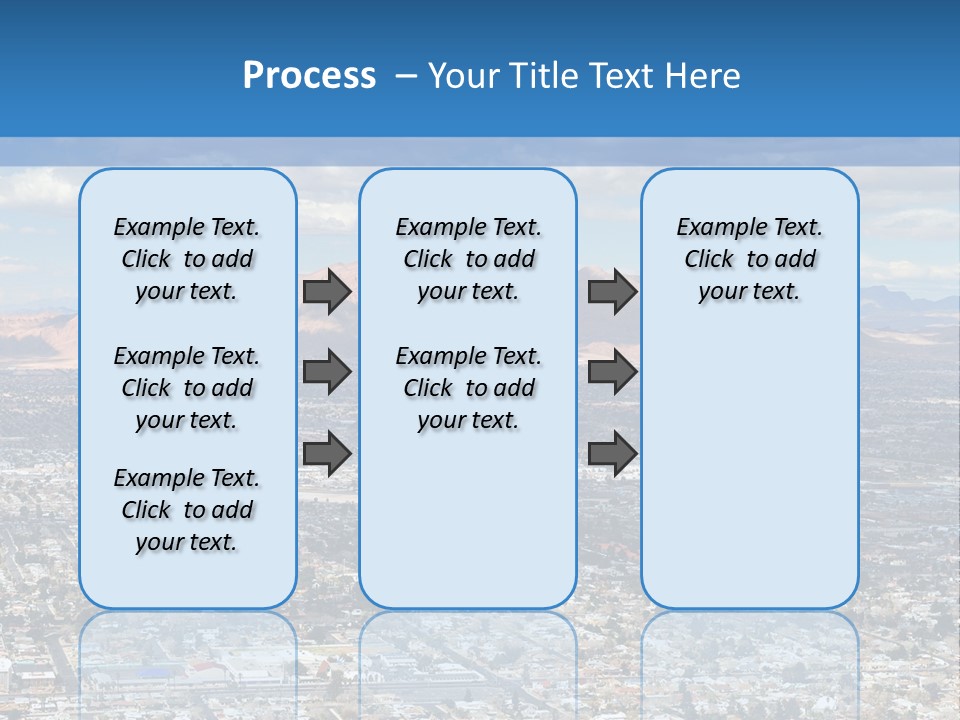 Luxury Landscape Road PowerPoint Template