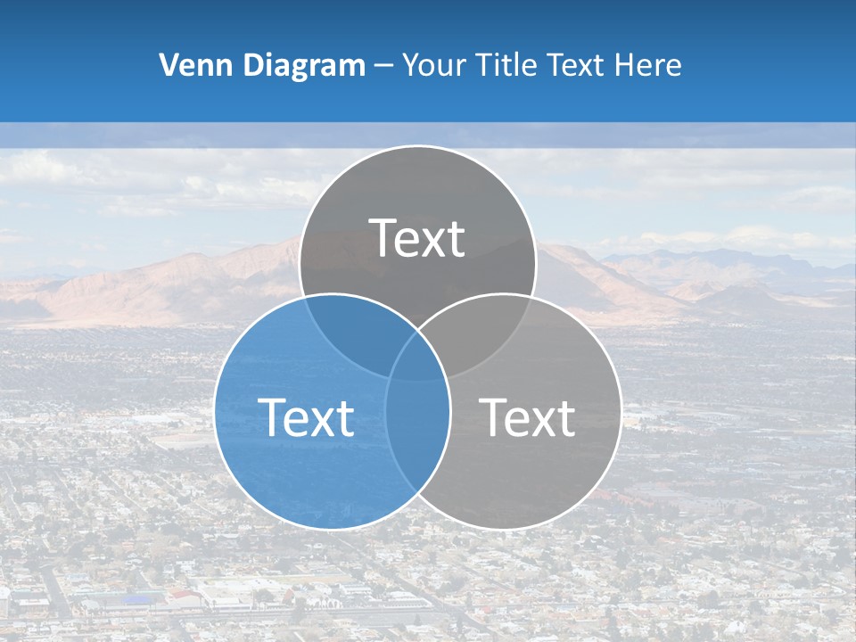 Luxury Landscape Road PowerPoint Template