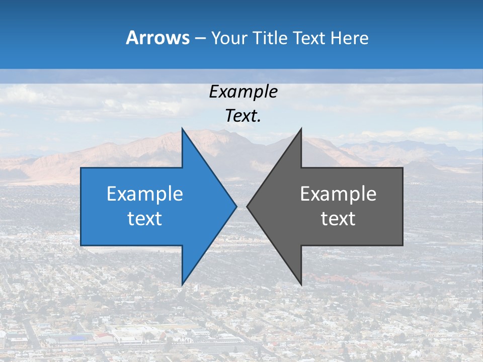 Luxury Landscape Road PowerPoint Template