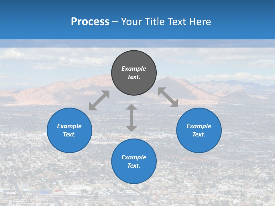 Luxury Landscape Road PowerPoint Template