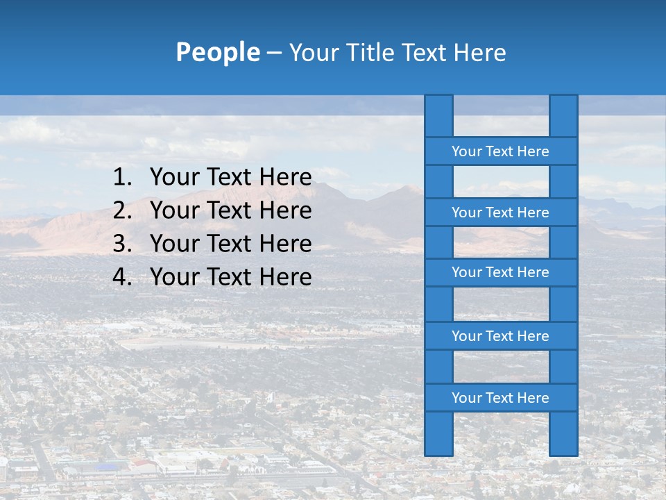 Luxury Landscape Road PowerPoint Template