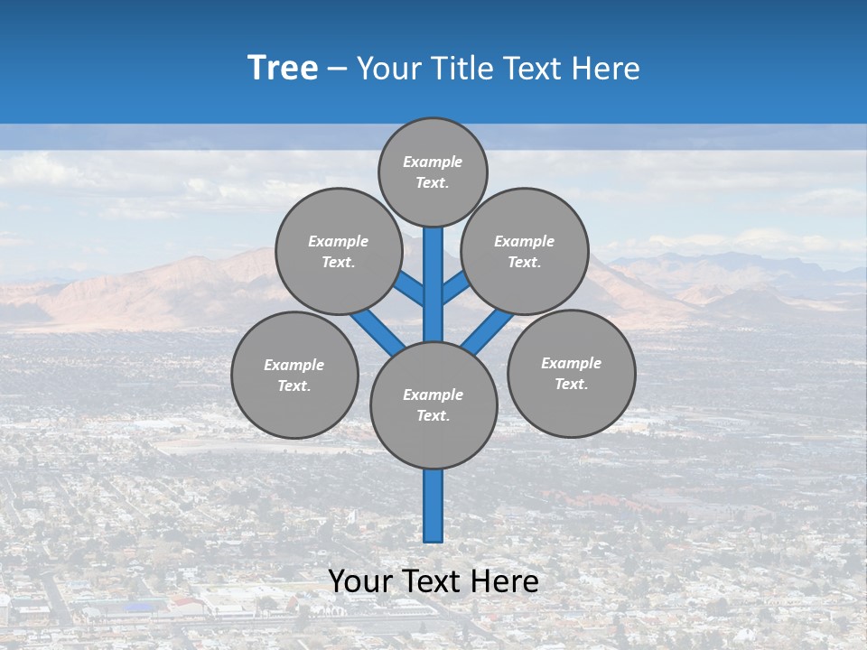 Luxury Landscape Road PowerPoint Template