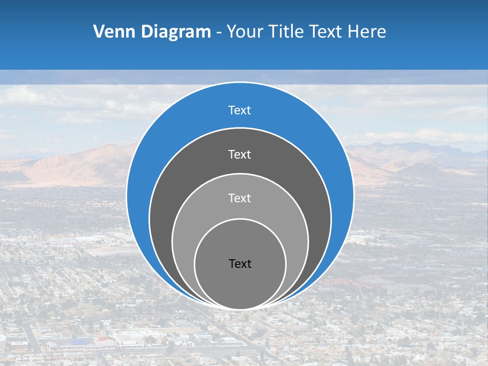 Luxury Landscape Road PowerPoint Template