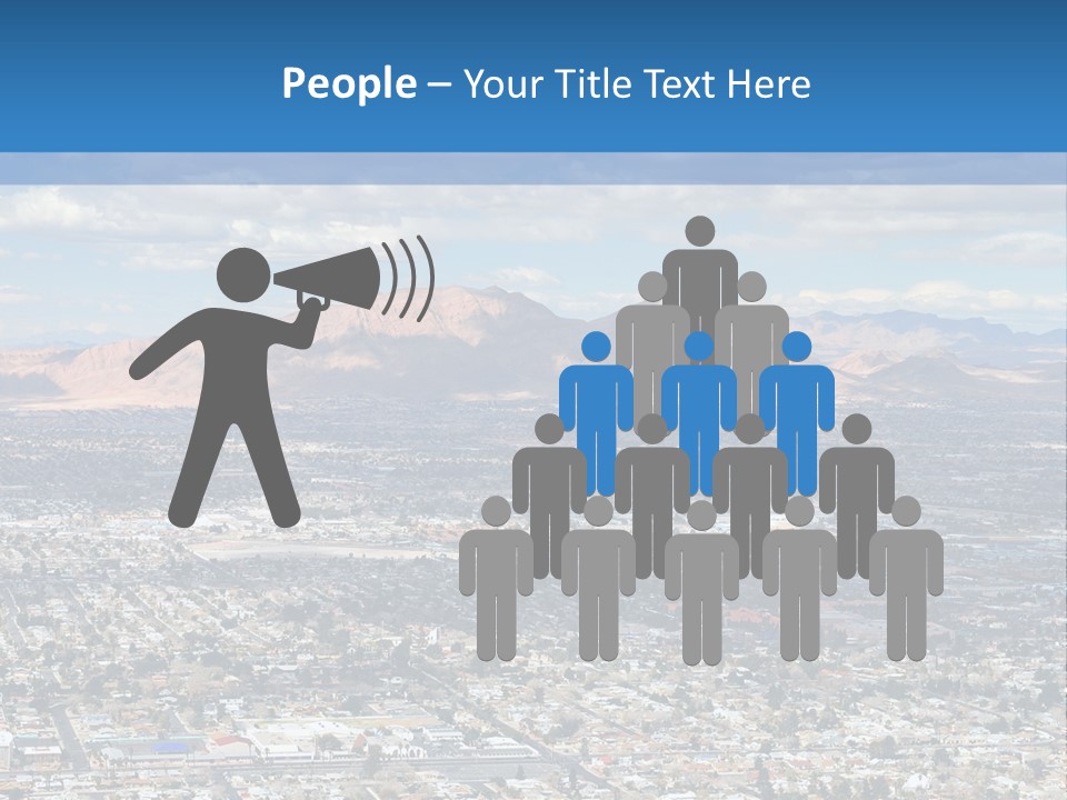 Luxury Landscape Road PowerPoint Template