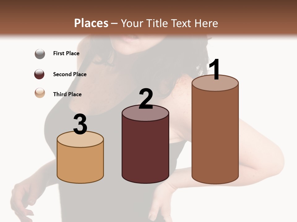 Hurt White Pain PowerPoint Template