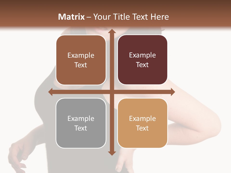 Hurt White Pain PowerPoint Template