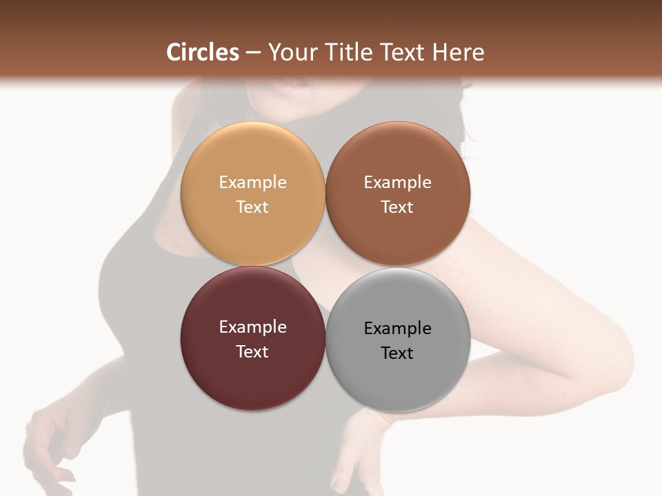 Hurt White Pain PowerPoint Template