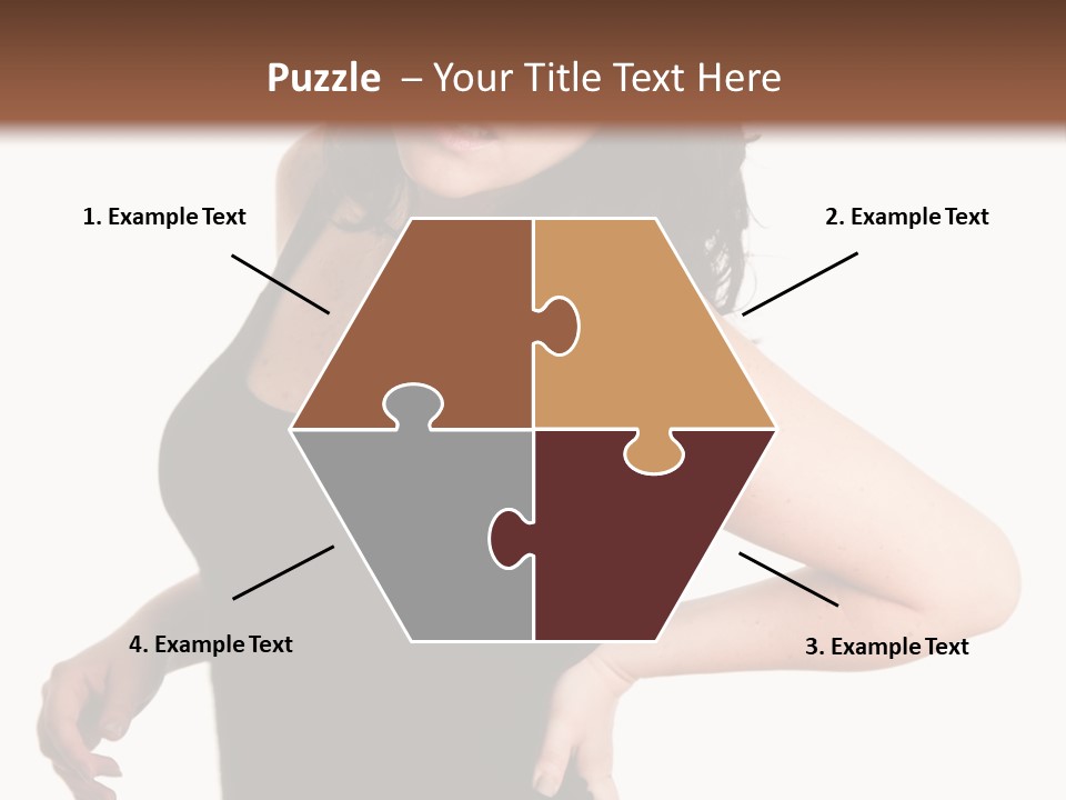 Hurt White Pain PowerPoint Template