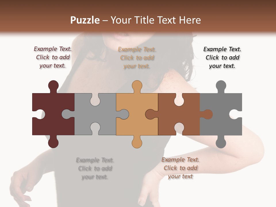 Hurt White Pain PowerPoint Template