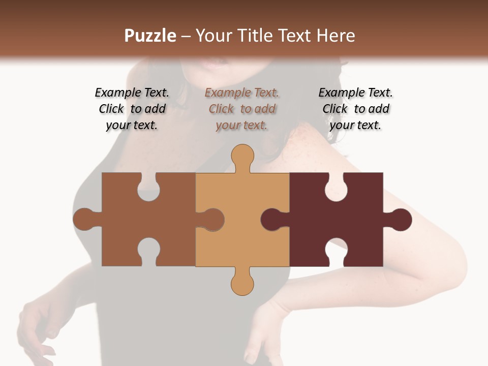 Hurt White Pain PowerPoint Template