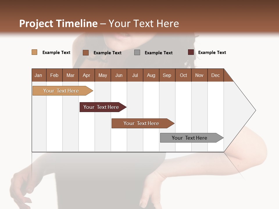Hurt White Pain PowerPoint Template