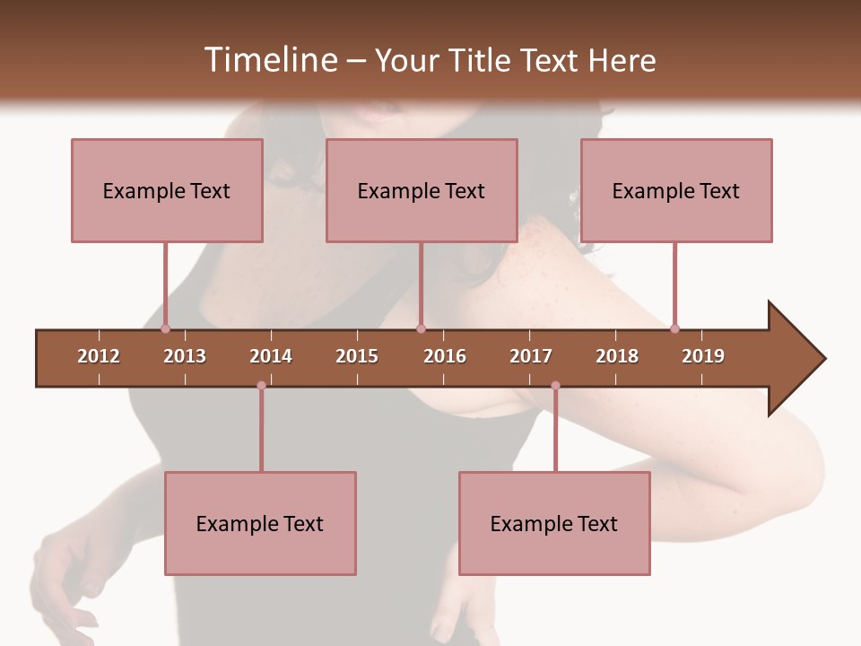 Hurt White Pain PowerPoint Template