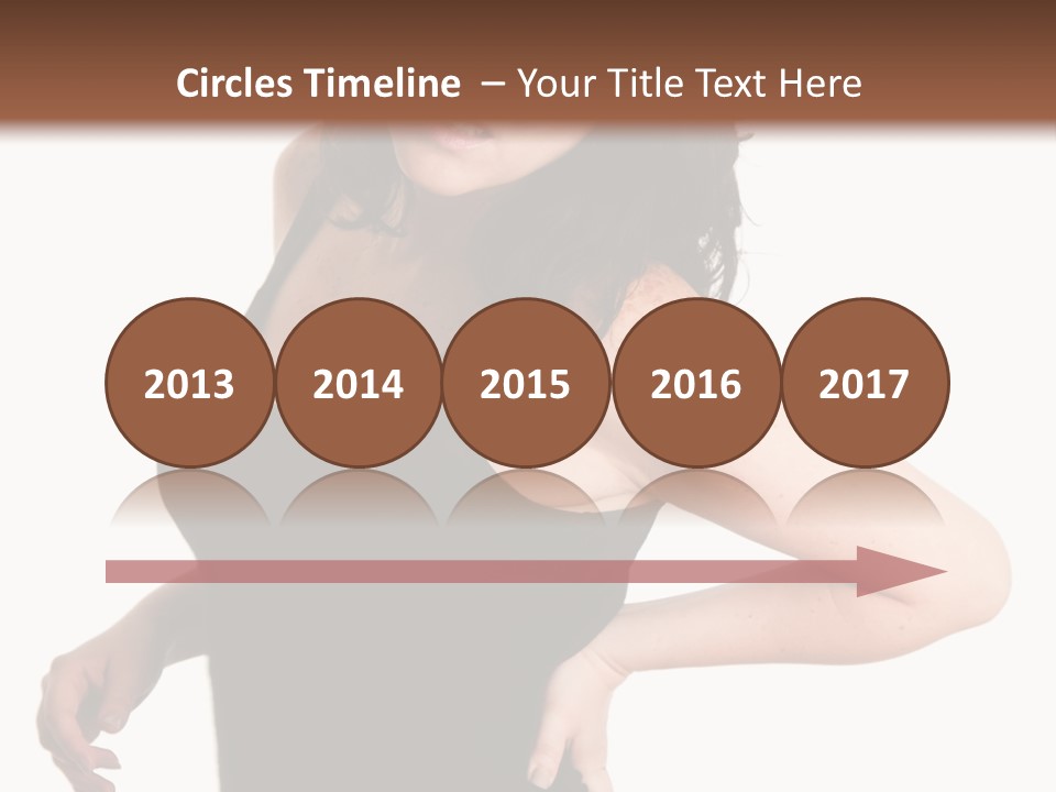 Hurt White Pain PowerPoint Template