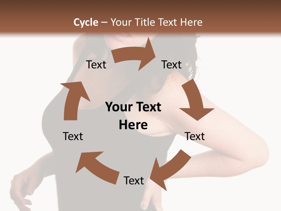 Hurt White Pain PowerPoint Template