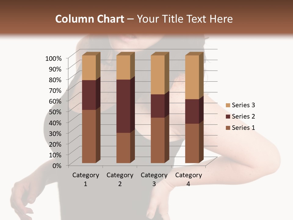 Hurt White Pain PowerPoint Template