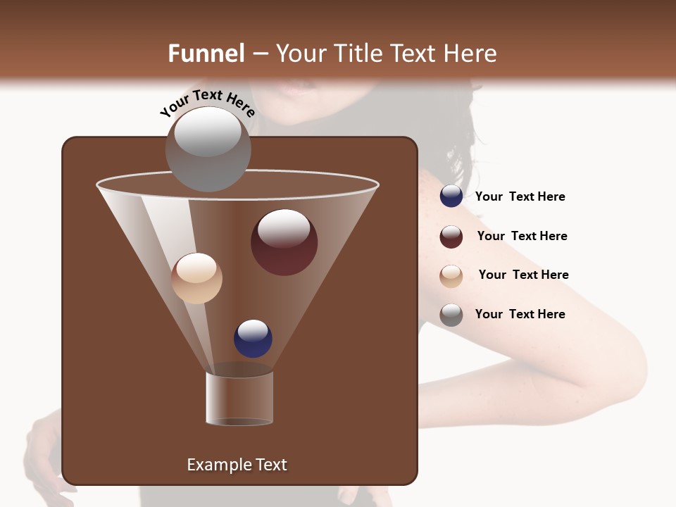 Hurt White Pain PowerPoint Template