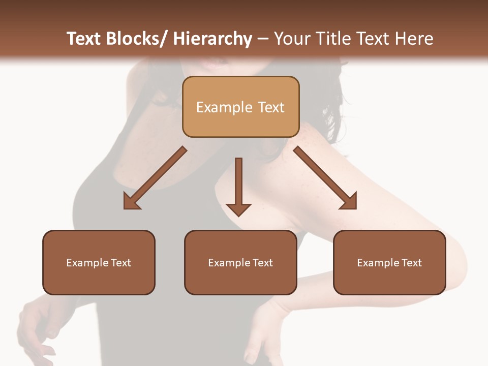 Hurt White Pain PowerPoint Template