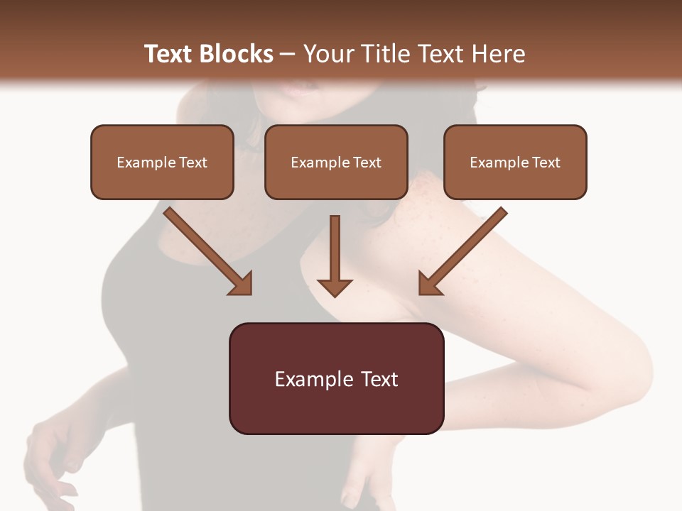 Hurt White Pain PowerPoint Template