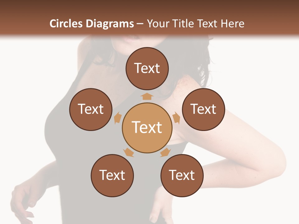 Hurt White Pain PowerPoint Template