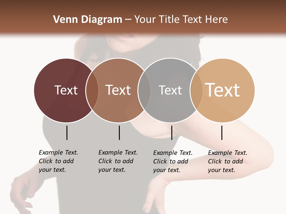 Hurt White Pain PowerPoint Template
