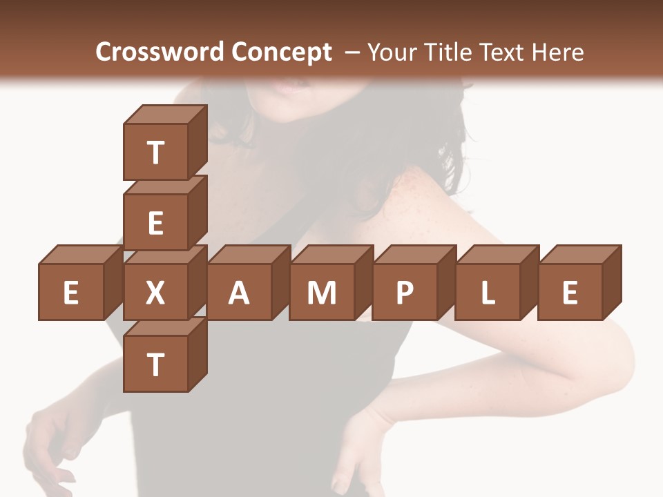 Hurt White Pain PowerPoint Template