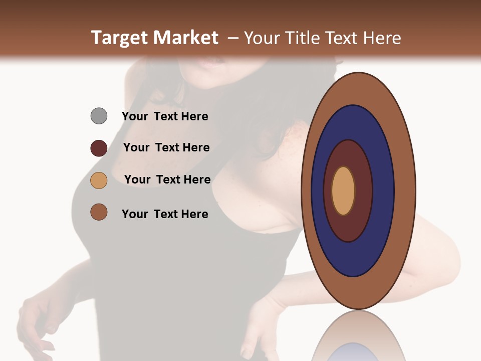 Hurt White Pain PowerPoint Template