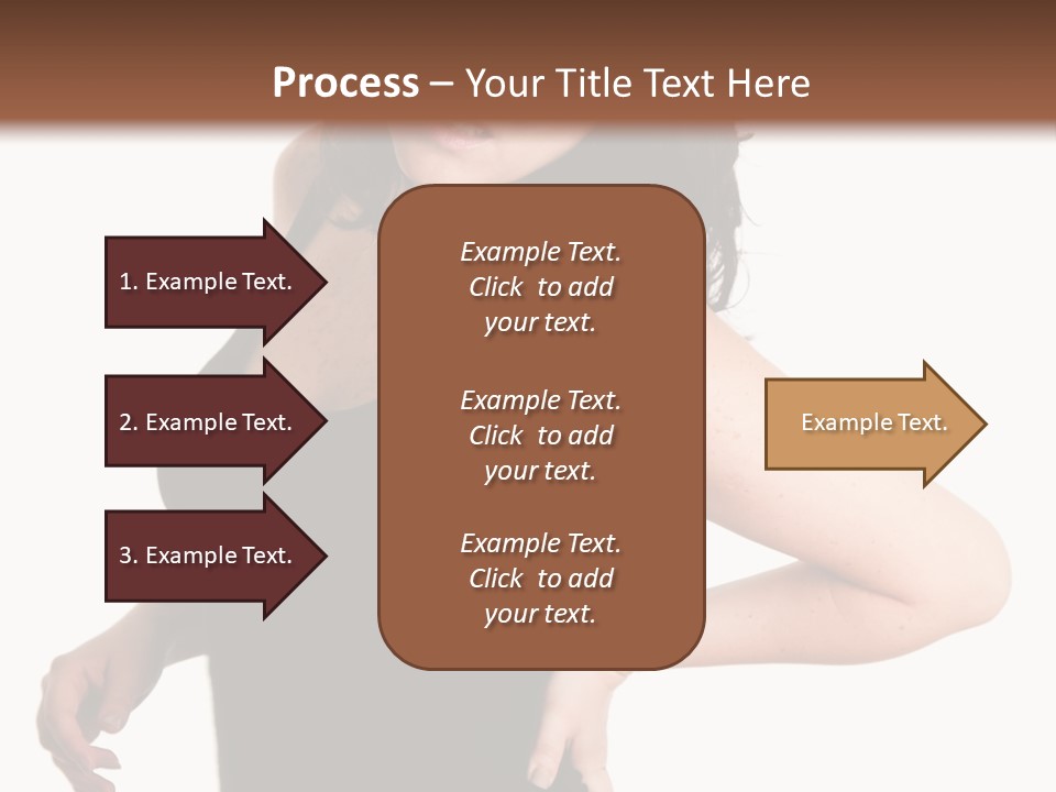 Hurt White Pain PowerPoint Template