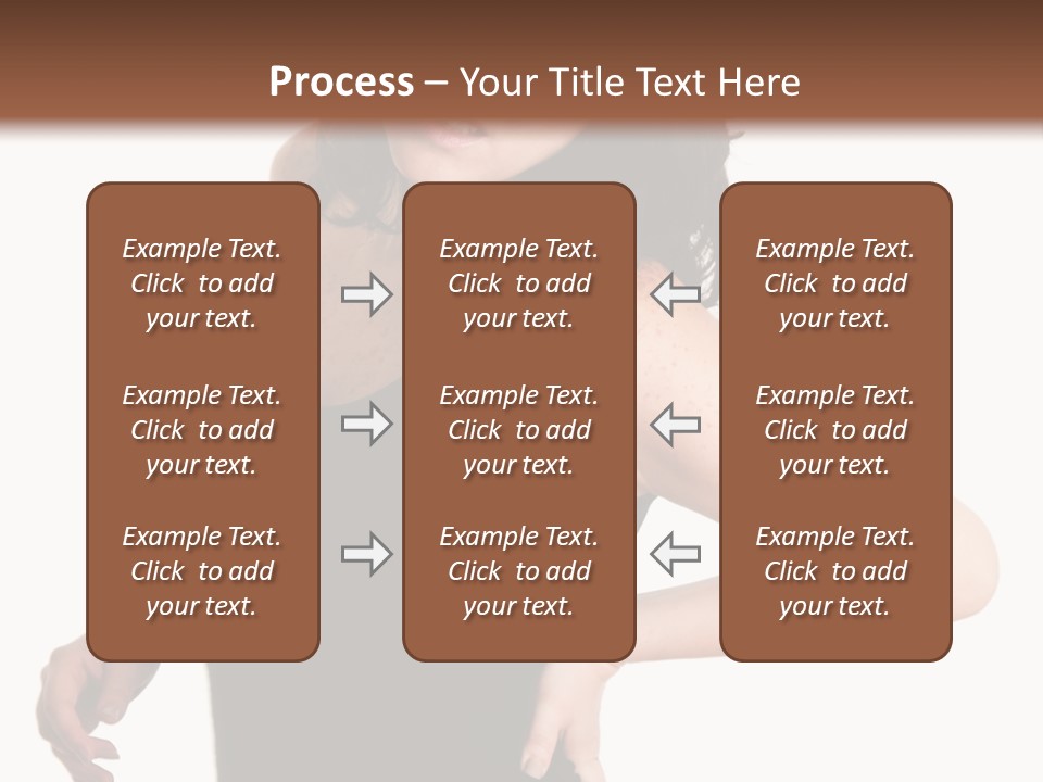 Hurt White Pain PowerPoint Template