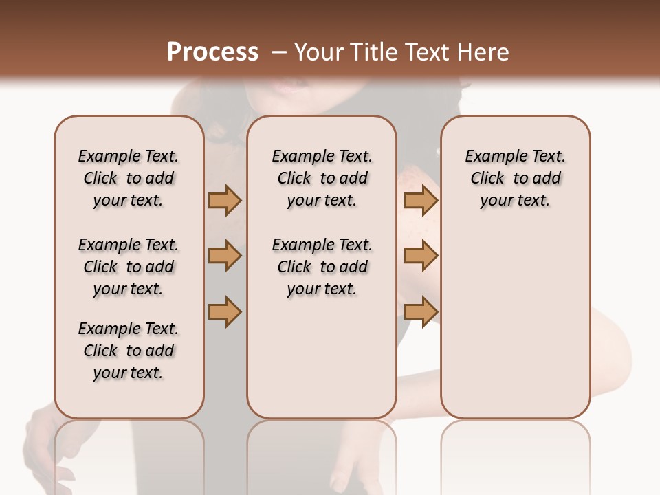 Hurt White Pain PowerPoint Template