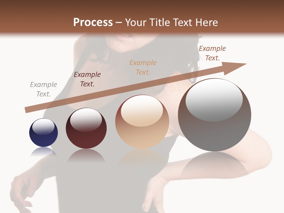 Hurt White Pain PowerPoint Template