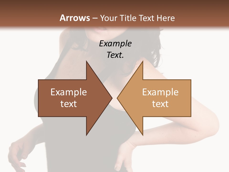 Hurt White Pain PowerPoint Template