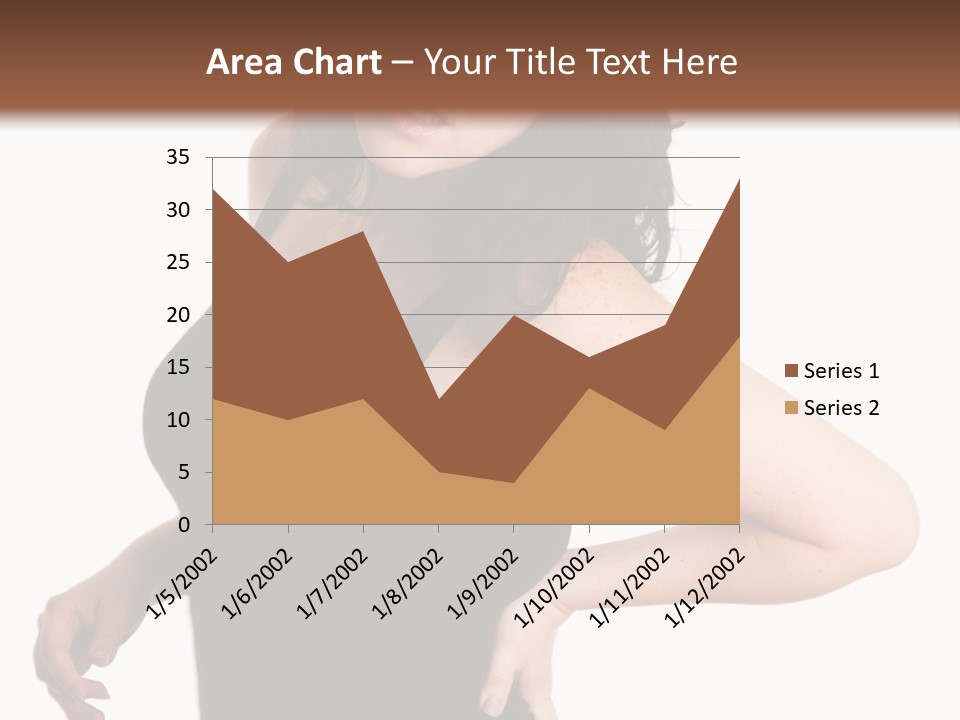 Hurt White Pain PowerPoint Template