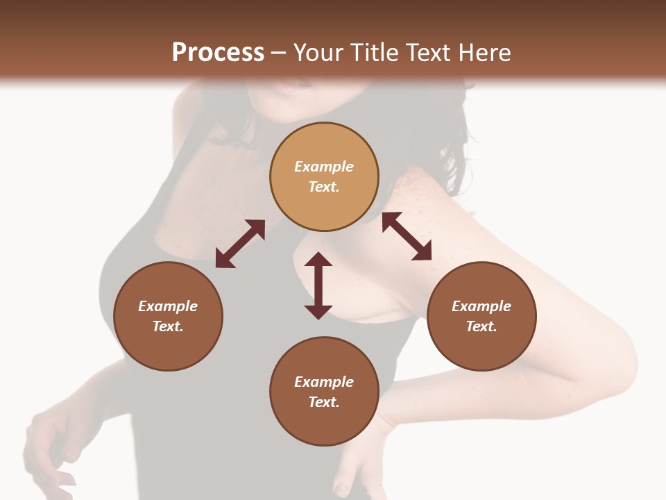 Hurt White Pain PowerPoint Template