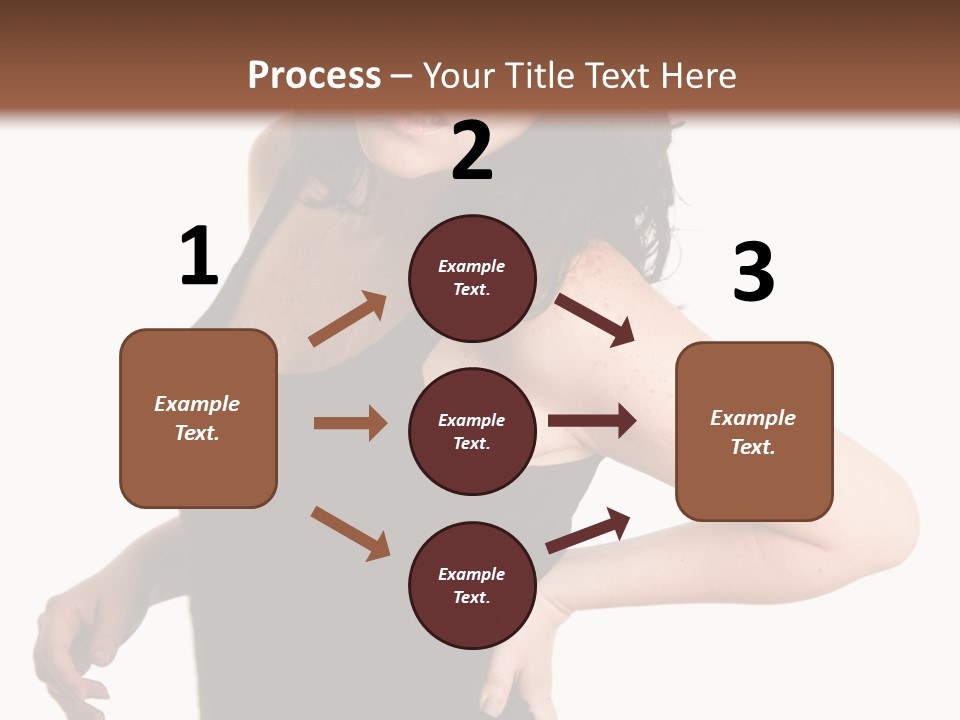 Hurt White Pain PowerPoint Template