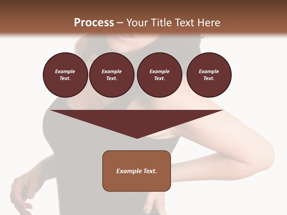 Hurt White Pain PowerPoint Template