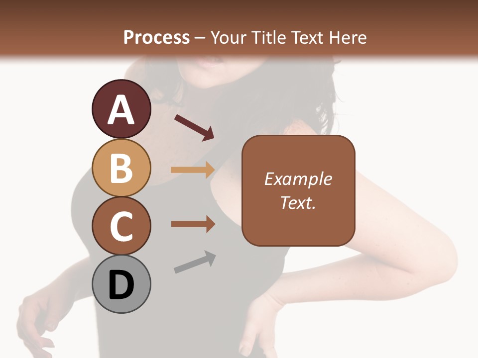 Hurt White Pain PowerPoint Template
