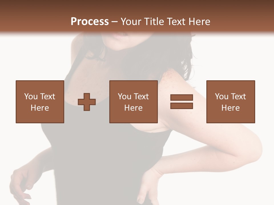 Hurt White Pain PowerPoint Template