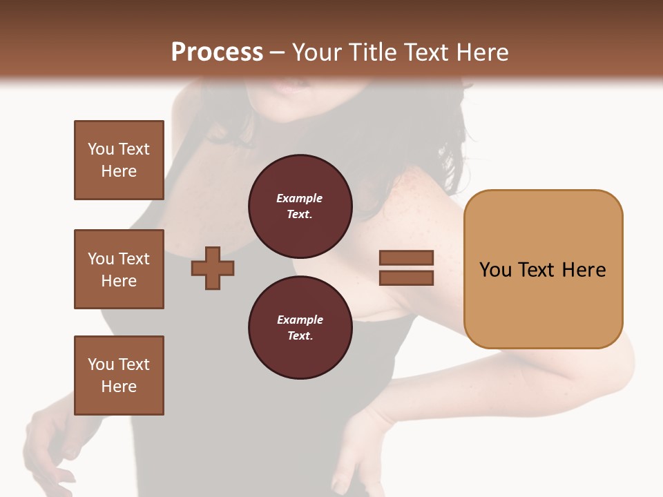 Hurt White Pain PowerPoint Template