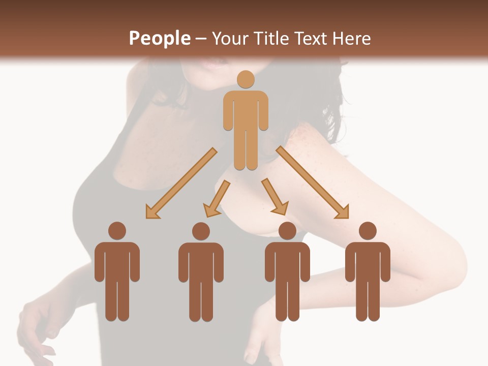 Hurt White Pain PowerPoint Template