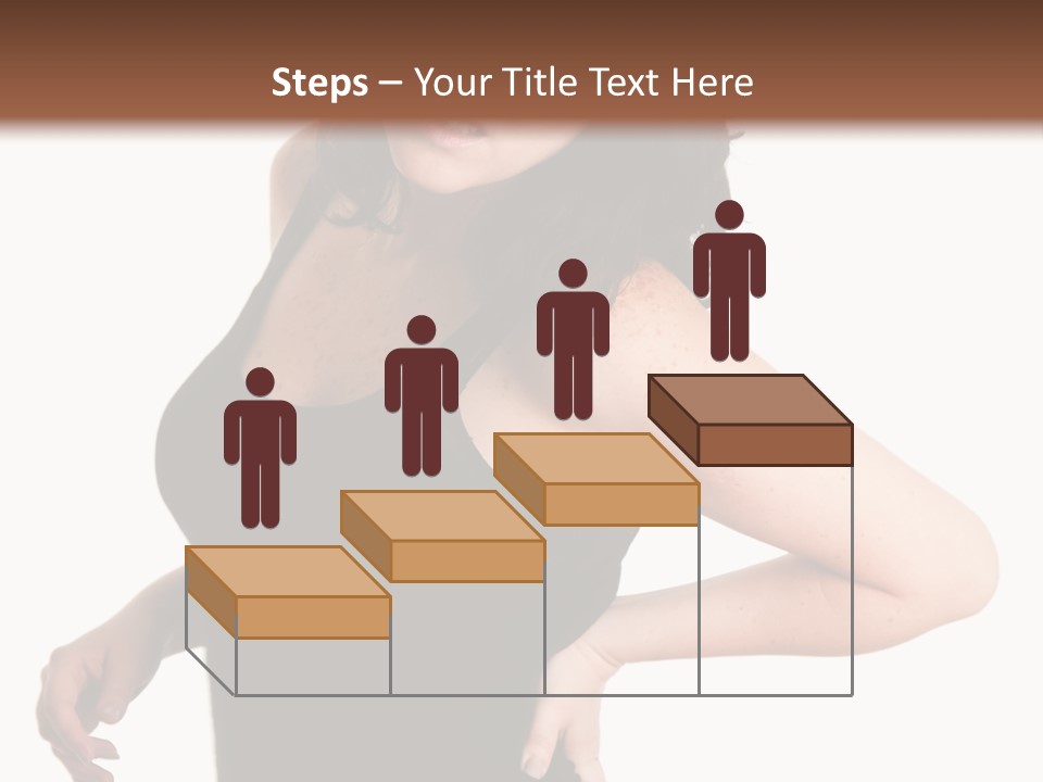 Hurt White Pain PowerPoint Template