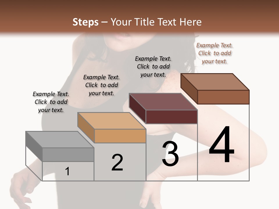 Hurt White Pain PowerPoint Template