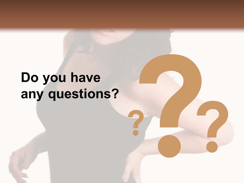 Hurt White Pain PowerPoint Template