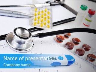 Science Table Note PowerPoint Template