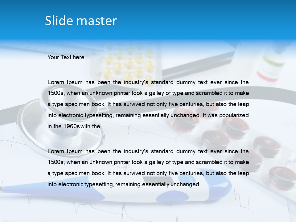 Science Table Note PowerPoint Template