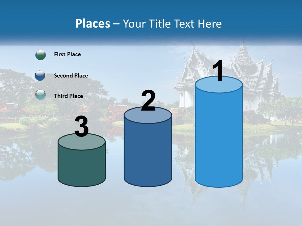 Religious Muang Architecture PowerPoint Template