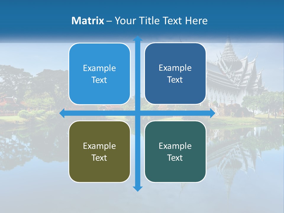 Religious Muang Architecture PowerPoint Template