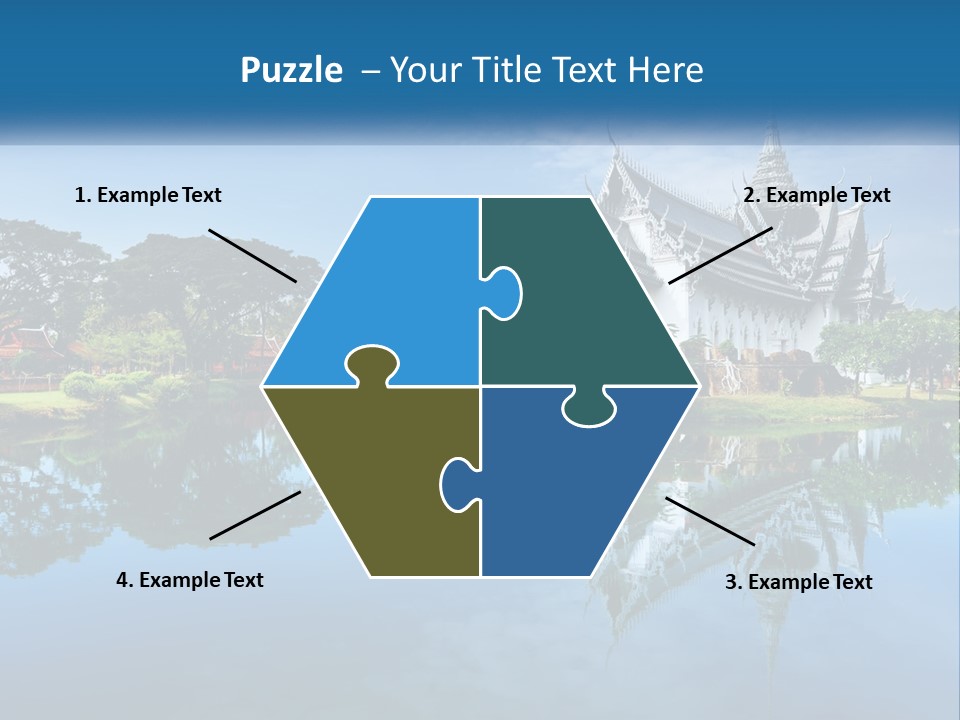 Religious Muang Architecture PowerPoint Template