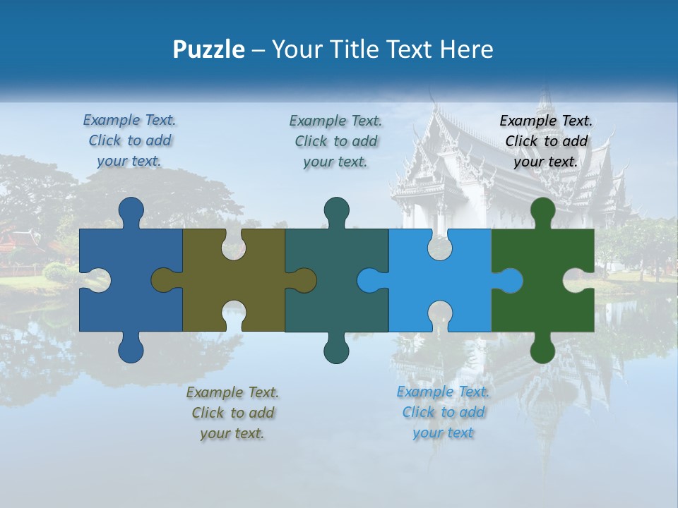 Religious Muang Architecture PowerPoint Template