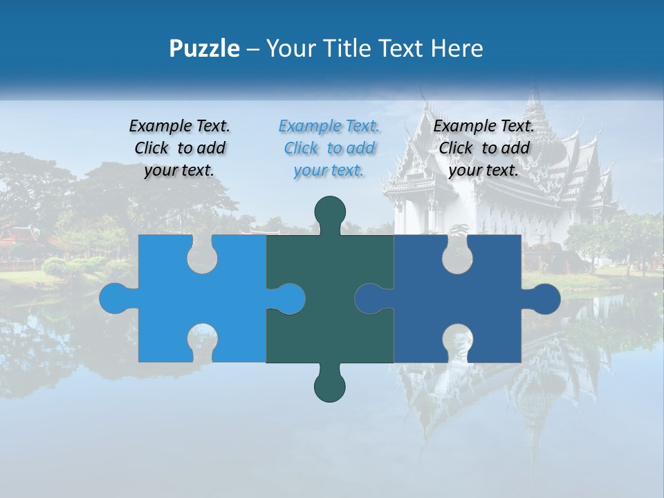 Religious Muang Architecture PowerPoint Template